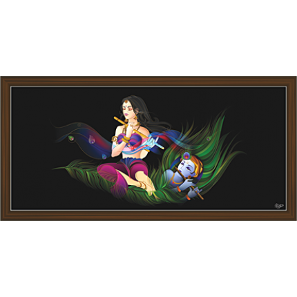 Radha Krishna Paintings (RK-6481)